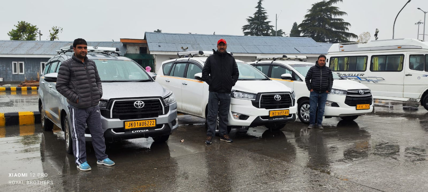 INNOVA CRYSTA CAB AC - TAXI WITH DRIVER
